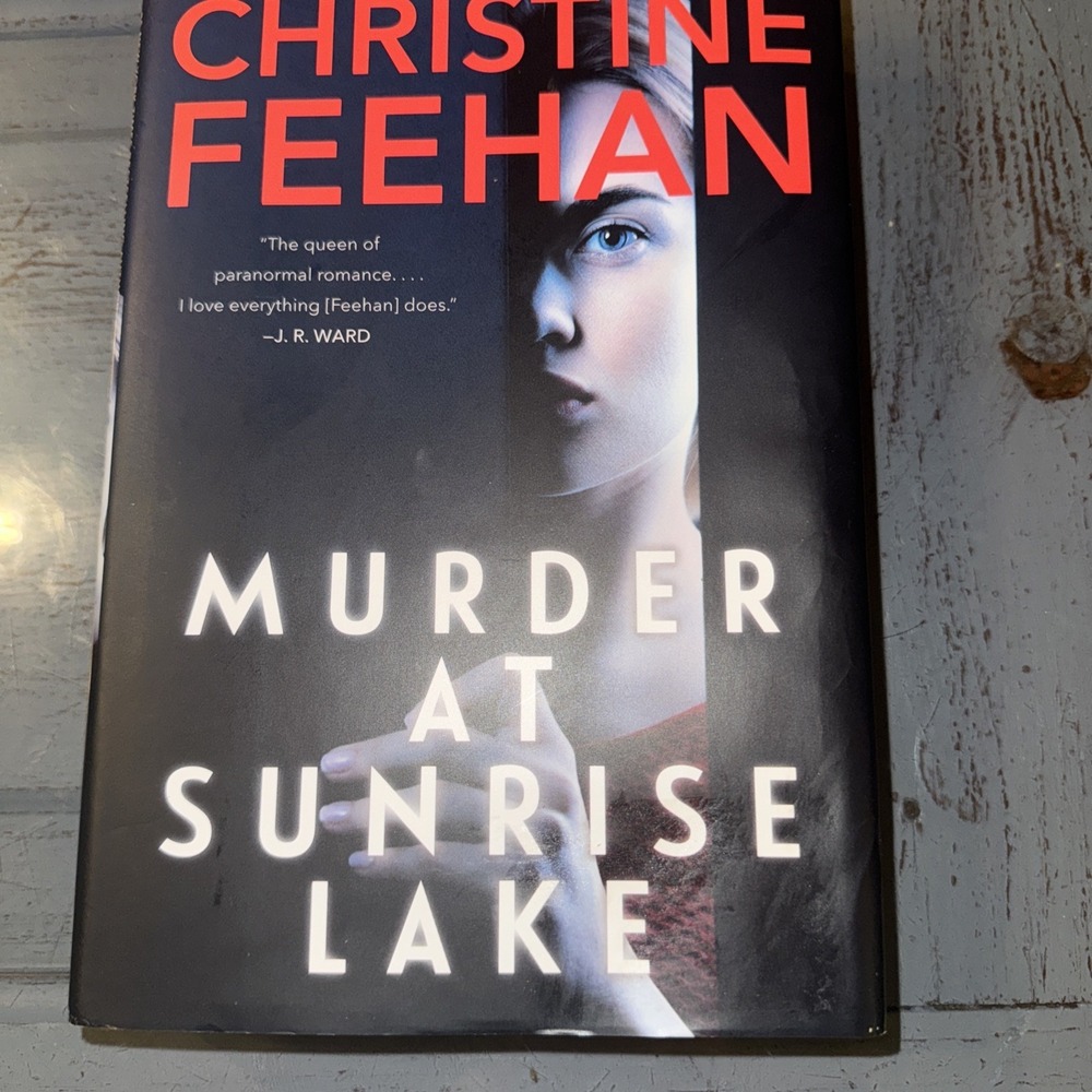 Murder at Sunrise Lake - Hardcover By Feehan, Christine‎ - VERY GOOD